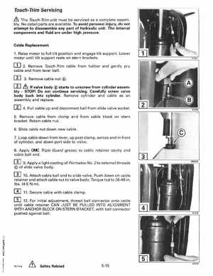 1997 Johnson Evinrude "EU" 40 thru 55 2-Cylinder Service Manual, P/N 507265, Page 187