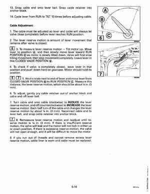 1997 Johnson Evinrude "EU" 40 thru 55 2-Cylinder Service Manual, P/N 507265, Page 188