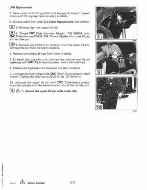 1997 Johnson Evinrude "EU" 40 thru 55 2-Cylinder Service Manual, P/N 507265, Page 189