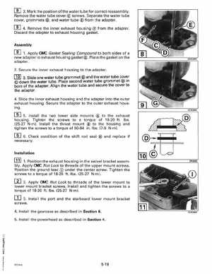 1997 Johnson Evinrude "EU" 40 thru 55 2-Cylinder Service Manual, P/N 507265, Page 191