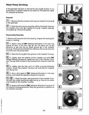 1997 Johnson Evinrude "EU" 40 thru 55 2-Cylinder Service Manual, P/N 507265, Page 203
