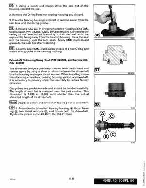1997 Johnson Evinrude "EU" 40 thru 55 2-Cylinder Service Manual, P/N 507265, Page 212