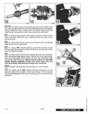 1997 Johnson Evinrude "EU" 40 thru 55 2-Cylinder Service Manual, P/N 507265, Page 216