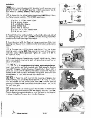 1997 Johnson Evinrude "EU" 40 thru 55 2-Cylinder Service Manual, P/N 507265, Page 233