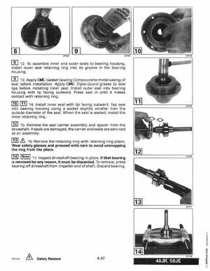 1997 Johnson Evinrude "EU" 40 thru 55 2-Cylinder Service Manual, P/N 507265, Page 244