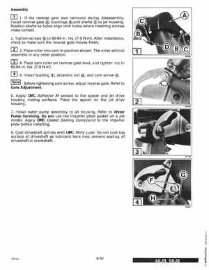 1997 Johnson Evinrude "EU" 40 thru 55 2-Cylinder Service Manual, P/N 507265, Page 248