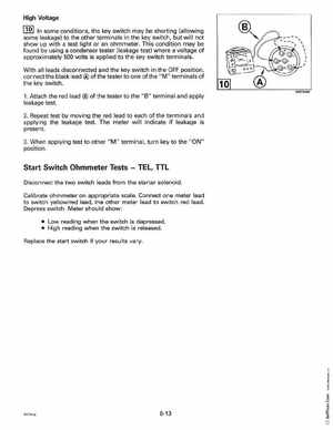 1997 Johnson Evinrude "EU" 40 thru 55 2-Cylinder Service Manual, P/N 507265, Page 274