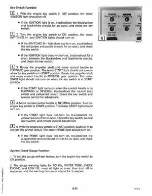 1997 Johnson Evinrude "EU" 40 thru 55 2-Cylinder Service Manual, P/N 507265, Page 301