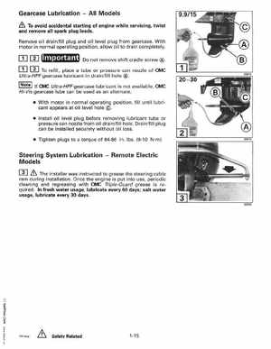 1997 Johnson Evinrude "EU" 9.9 thru 30 2-Cylinder Service Manual, P/N 507263, Page 21