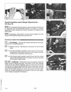 1997 Johnson Evinrude "EU" 9.9 thru 30 2-Cylinder Service Manual, P/N 507263, Page 43