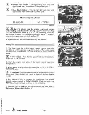 1997 Johnson Evinrude "EU" 9.9 thru 30 2-Cylinder Service Manual, P/N 507263, Page 49