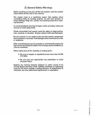 1997 Johnson Evinrude "EU" 9.9 thru 30 2-Cylinder Service Manual, P/N 507263, Page 60