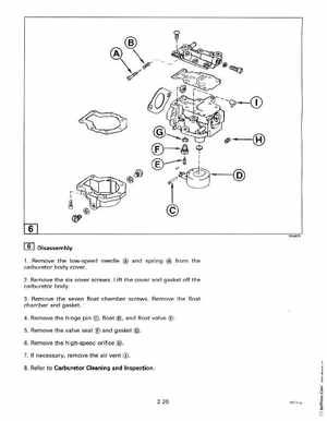 1997 Johnson Evinrude "EU" 9.9 thru 30 2-Cylinder Service Manual, P/N 507263, Page 78