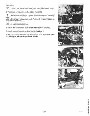 1997 Johnson Evinrude "EU" 9.9 thru 30 2-Cylinder Service Manual, P/N 507263, Page 80