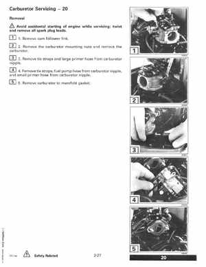 1997 Johnson Evinrude "EU" 9.9 thru 30 2-Cylinder Service Manual, P/N 507263, Page 85