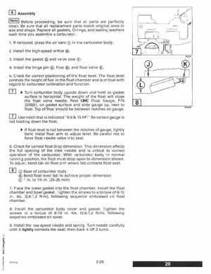 1997 Johnson Evinrude "EU" 9.9 thru 30 2-Cylinder Service Manual, P/N 507263, Page 87