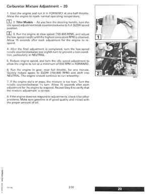1997 Johnson Evinrude "EU" 9.9 thru 30 2-Cylinder Service Manual, P/N 507263, Page 89