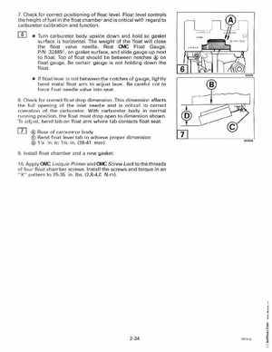 1997 Johnson Evinrude "EU" 9.9 thru 30 2-Cylinder Service Manual, P/N 507263, Page 92