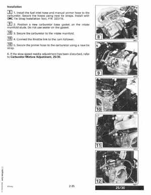 1997 Johnson Evinrude "EU" 9.9 thru 30 2-Cylinder Service Manual, P/N 507263, Page 93