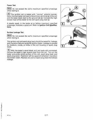 1997 Johnson Evinrude "EU" 9.9 thru 30 2-Cylinder Service Manual, P/N 507263, Page 109