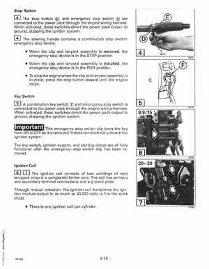 1997 Johnson Evinrude "EU" 9.9 thru 30 2-Cylinder Service Manual, P/N 507263, Page 111