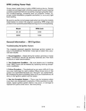 1997 Johnson Evinrude "EU" 9.9 thru 30 2-Cylinder Service Manual, P/N 507263, Page 112