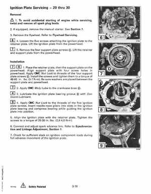 1997 Johnson Evinrude "EU" 9.9 thru 30 2-Cylinder Service Manual, P/N 507263, Page 117