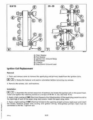 1997 Johnson Evinrude "EU" 9.9 thru 30 2-Cylinder Service Manual, P/N 507263, Page 119