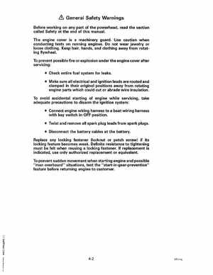 1997 Johnson Evinrude "EU" 9.9 thru 30 2-Cylinder Service Manual, P/N 507263, Page 133