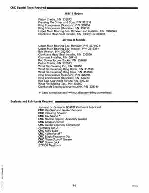 1997 Johnson Evinrude "EU" 9.9 thru 30 2-Cylinder Service Manual, P/N 507263, Page 135