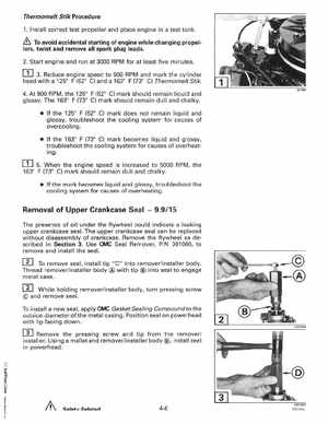 1997 Johnson Evinrude "EU" 9.9 thru 30 2-Cylinder Service Manual, P/N 507263, Page 137