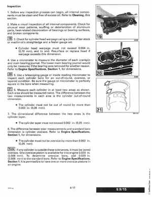 1997 Johnson Evinrude "EU" 9.9 thru 30 2-Cylinder Service Manual, P/N 507263, Page 148