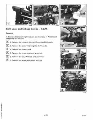 1997 Johnson Evinrude "EU" 9.9 thru 30 2-Cylinder Service Manual, P/N 507263, Page 157