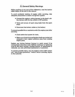 1997 Johnson Evinrude "EU" 9.9 thru 30 2-Cylinder Service Manual, P/N 507263, Page 192