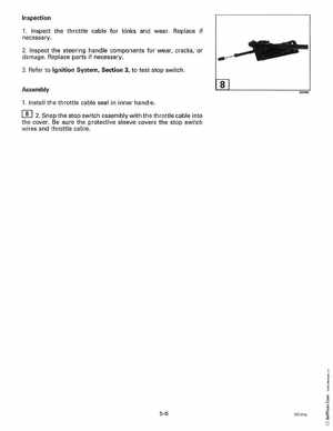 1997 Johnson Evinrude "EU" 9.9 thru 30 2-Cylinder Service Manual, P/N 507263, Page 196