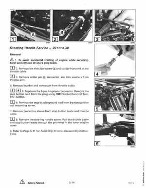 1997 Johnson Evinrude "EU" 9.9 thru 30 2-Cylinder Service Manual, P/N 507263, Page 204