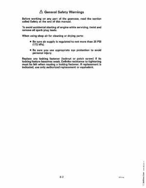 1997 Johnson Evinrude "EU" 9.9 thru 30 2-Cylinder Service Manual, P/N 507263, Page 218