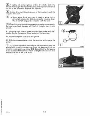1997 Johnson Evinrude "EU" 9.9 thru 30 2-Cylinder Service Manual, P/N 507263, Page 225
