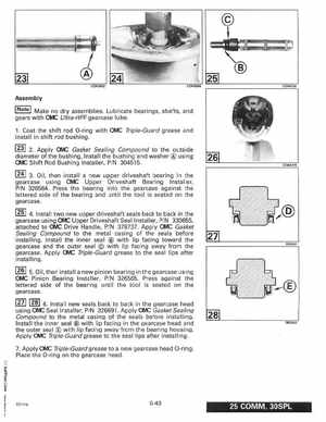 1997 Johnson Evinrude "EU" 9.9 thru 30 2-Cylinder Service Manual, P/N 507263, Page 259