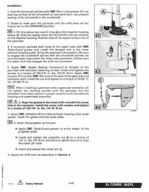 1997 Johnson Evinrude "EU" 9.9 thru 30 2-Cylinder Service Manual, P/N 507263, Page 263