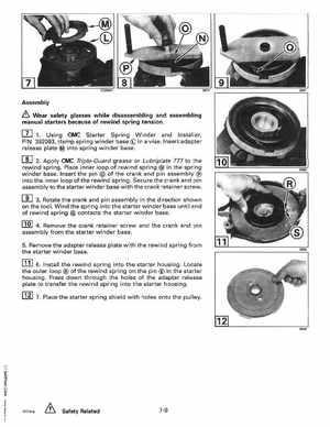 1997 Johnson Evinrude "EU" 9.9 thru 30 2-Cylinder Service Manual, P/N 507263, Page 287
