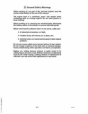 1997 Johnson Evinrude "EU" 9.9 thru 30 2-Cylinder Service Manual, P/N 507263, Page 291