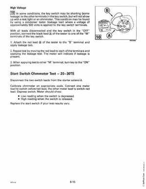 1997 Johnson Evinrude "EU" 9.9 thru 30 2-Cylinder Service Manual, P/N 507263, Page 304