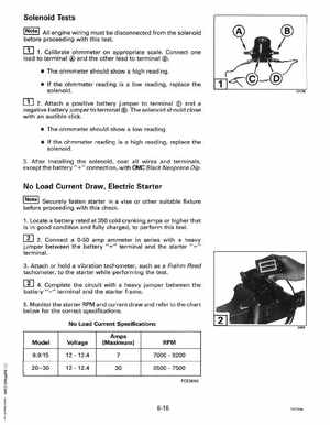 1997 Johnson Evinrude "EU" 9.9 thru 30 2-Cylinder Service Manual, P/N 507263, Page 305