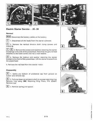 1997 Johnson Evinrude "EU" 9.9 thru 30 2-Cylinder Service Manual, P/N 507263, Page 308