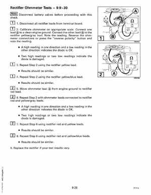 1997 Johnson Evinrude "EU" 9.9 thru 30 2-Cylinder Service Manual, P/N 507263, Page 317