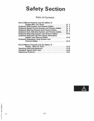 1997 Johnson Evinrude "EU" 9.9 thru 30 2-Cylinder Service Manual, P/N 507263, Page 331