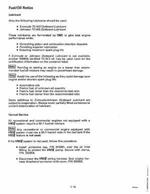 1997 Johnson Evinrude "EU" 90, 105RW, 115, 150, 150W, 175 60 LV Service Manual, P/N 507268, Page 22