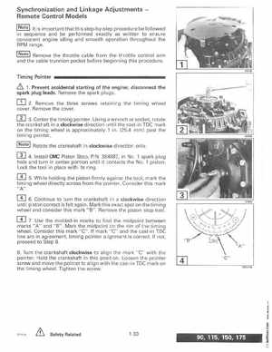 1997 Johnson Evinrude "EU" 90, 105RW, 115, 150, 150W, 175 60 LV Service Manual, P/N 507268, Page 39