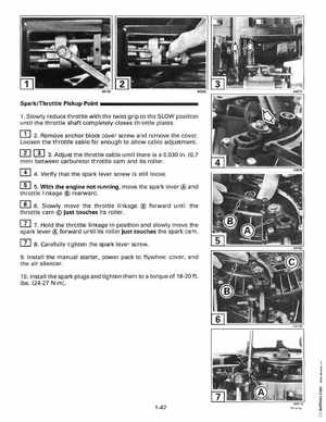 1997 Johnson Evinrude "EU" 90, 105RW, 115, 150, 150W, 175 60 LV Service Manual, P/N 507268, Page 48